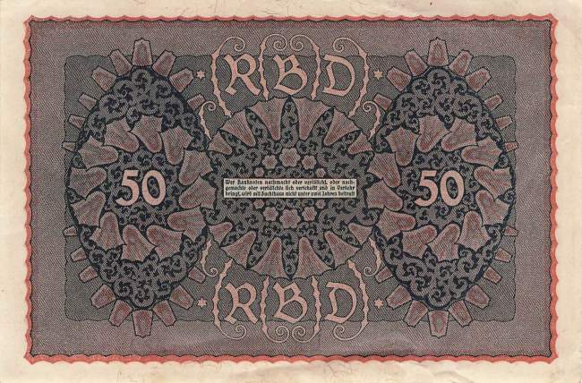50 Mark 1919 r.62a UN